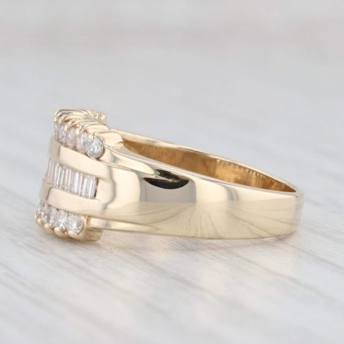 075ctw diamond ring 14k yellow gold size 725 0345