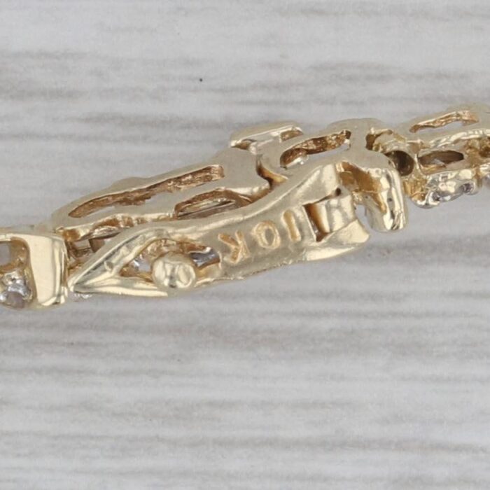 150ctw diamond tennis bracelet 10k yellow gold 725 9592 scaled