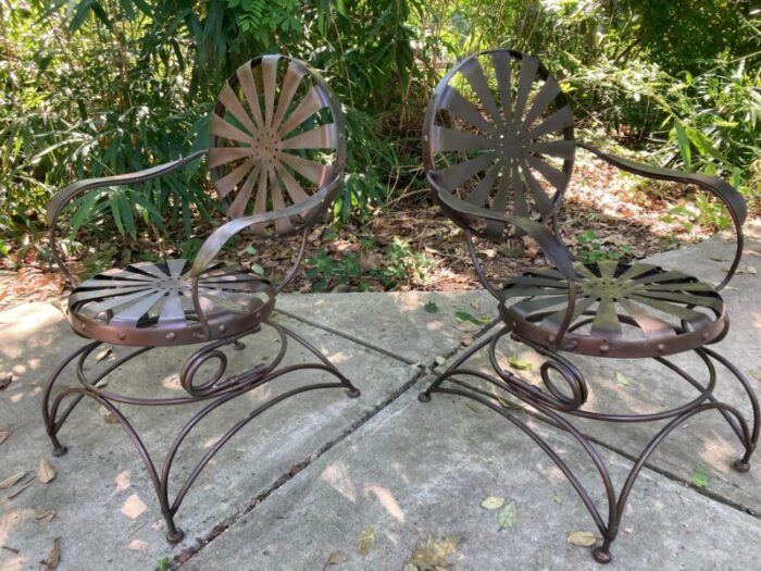 1930s francois carre porch rockers set of 2 0057