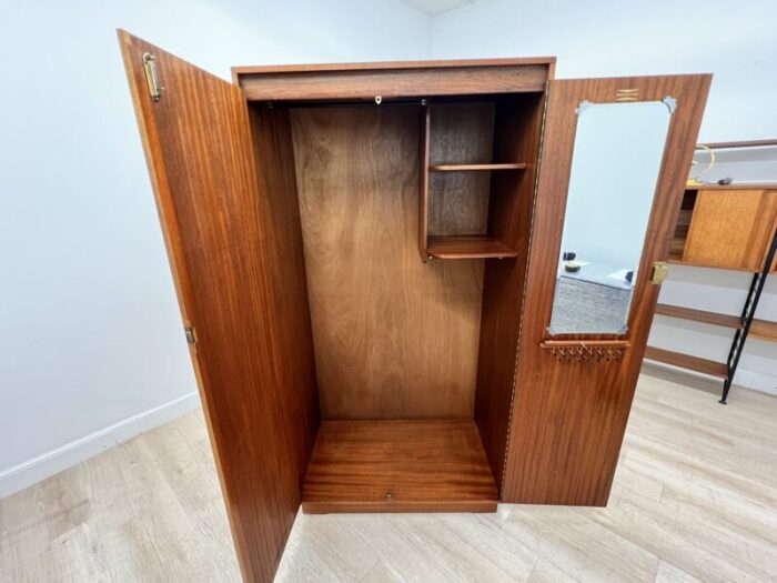 1960s mid century armoire by wrighton furniture 4693