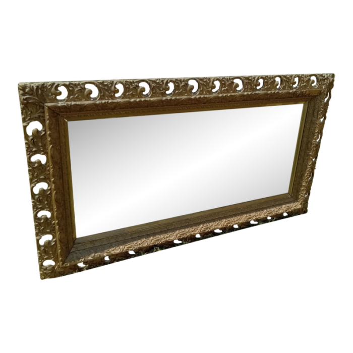 19th century carved giltwood frame wall mirror 1923