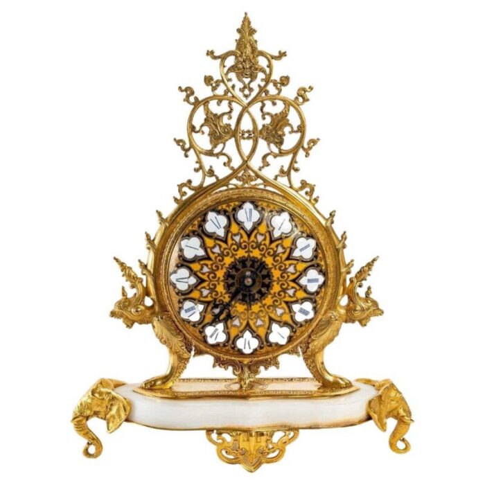 19th century clock from a c geoffroy dechaume 1