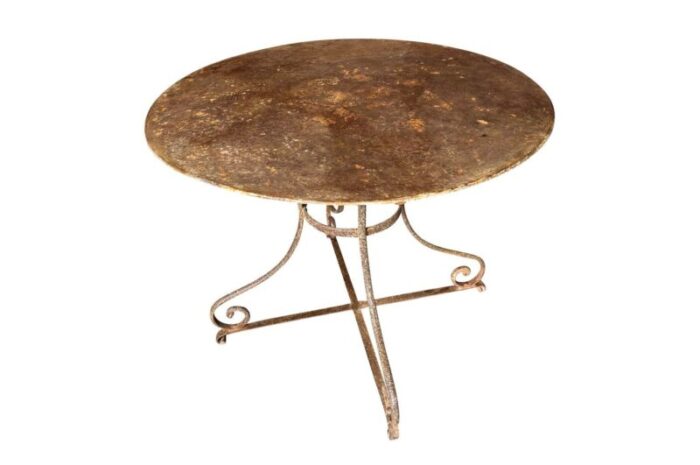 19th century french garden table 9514