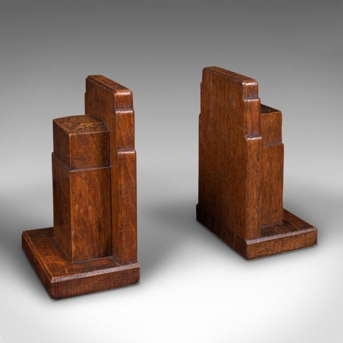 20th century decorative bookends 1930s set of 2 1