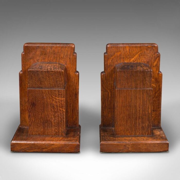 20th century decorative bookends 1930s set of 2 3