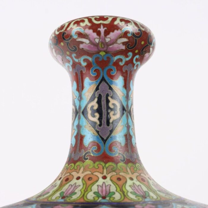 20th century porcelain vase china 4