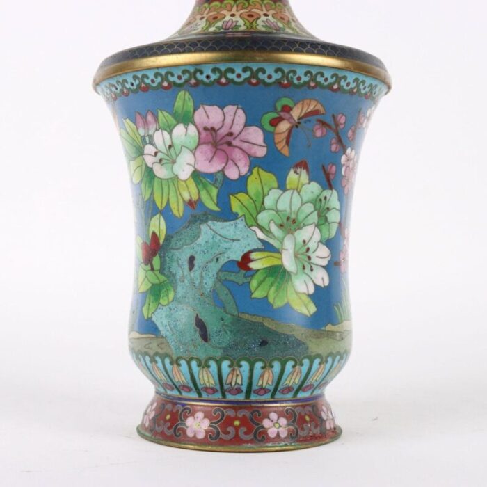 20th century porcelain vase china 8