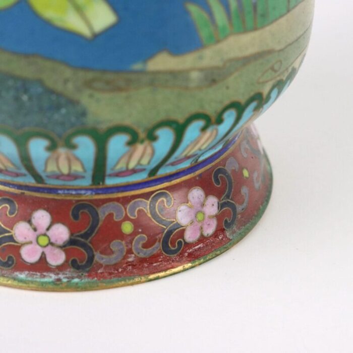 20th century porcelain vase china 9