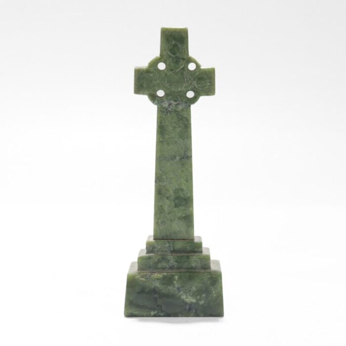 Carved Serpentine Hardstone Celtic Cross 5 master