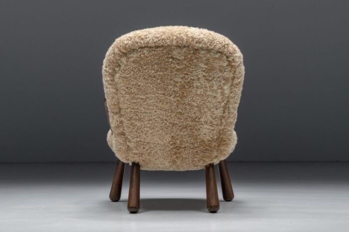 Clam Chair in Sheepskin by Philip Arctander Goldwood 8 master