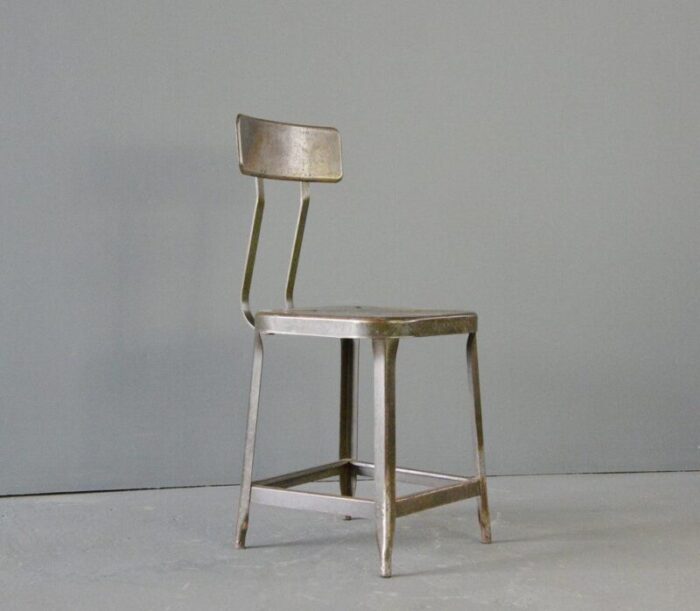 american industrial chair by lyon 1930s 4587