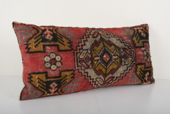 anatolian ethnic lumbar oushak pillow case 3