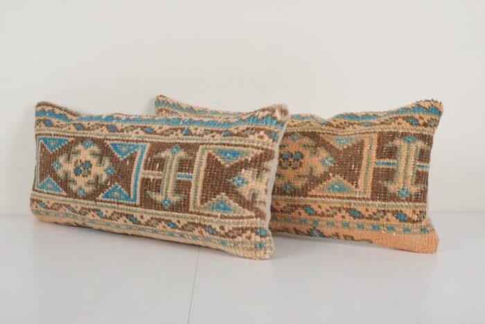 anatolian lumbar rug pillow covers set of 2 2