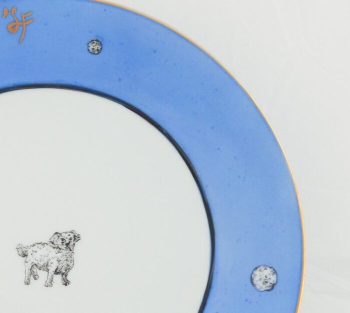 animals i dinner plates by lithian ricci set of 4 10