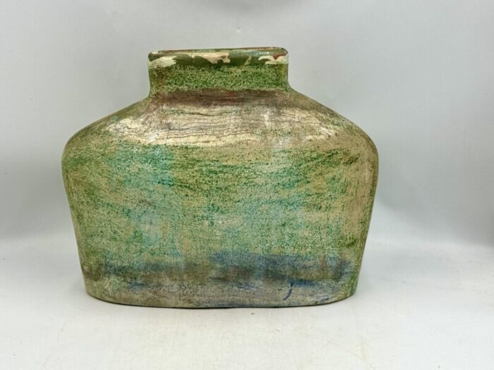 anita tulio mixed earth vase sculpture 1995 ceramic 0441