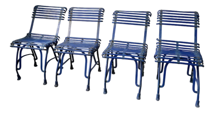 antique chairs from arras 1890s set of 4 0939