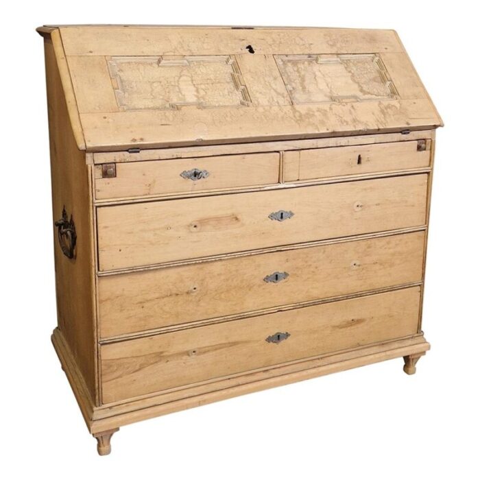 antique danish dresser in wood 2693