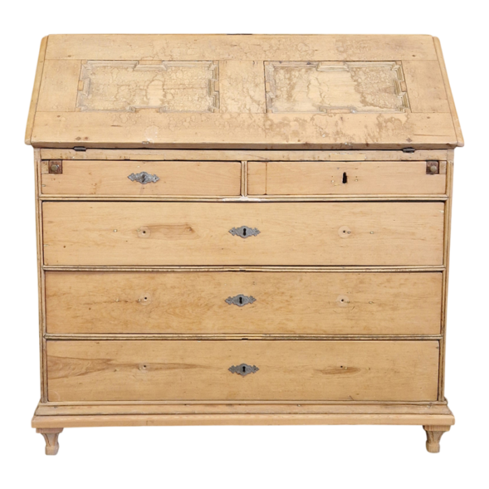 antique danish dresser in wood 4481