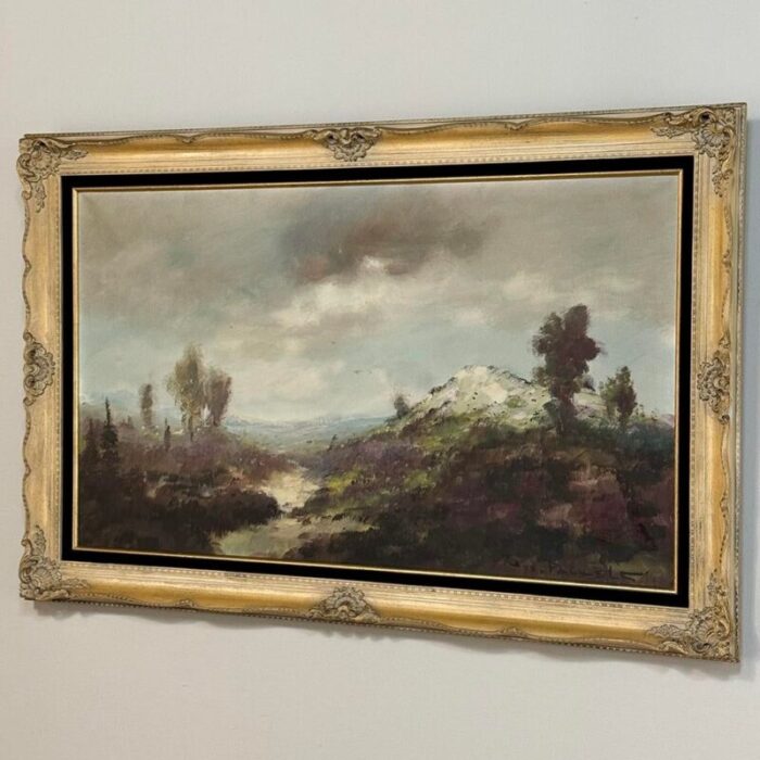 antique framed oil painting on canvas by henri joseph pauwels 1903 1983 9005