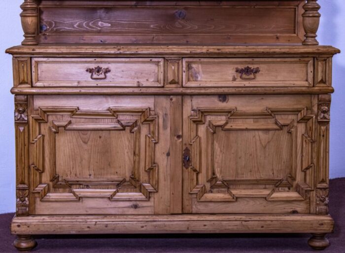 antique pine kitchen dresserbuffet 1905 0537