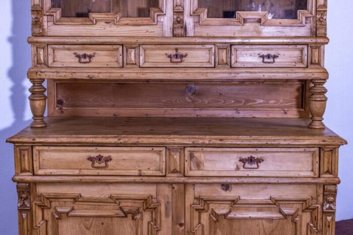 antique pine kitchen dresserbuffet 1905 9649