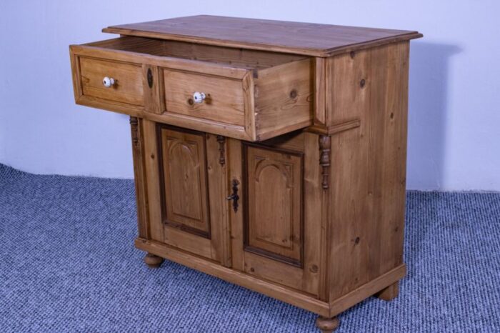 antique pine sideboard 1920s 3006