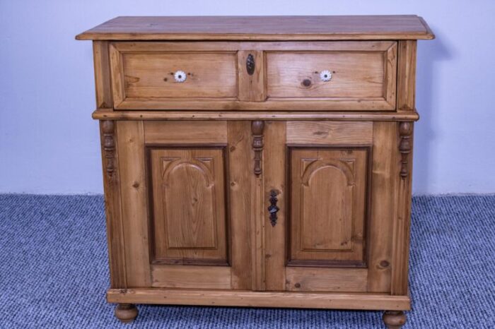 antique pine sideboard 1920s 8635