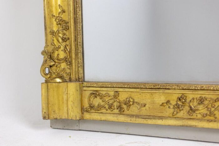 antique regency style mirror in gilded wood 2