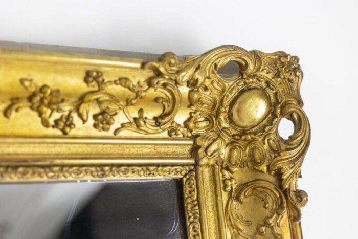 antique regency style mirror in gilded wood 7