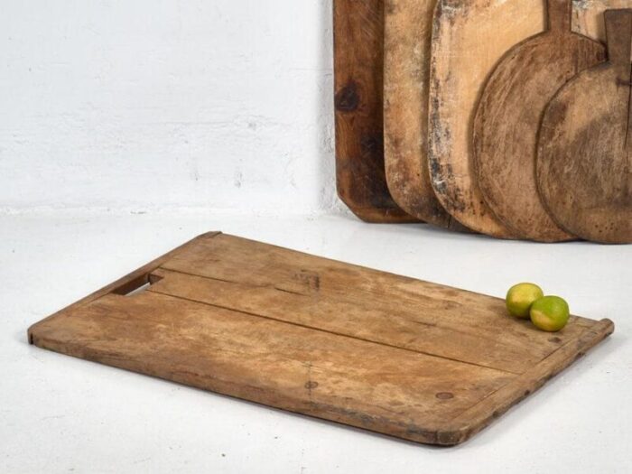 antique square cutting boards 1920s set of 3 5329