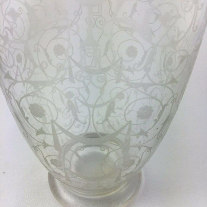 antique vase in crystal by baccarat 9