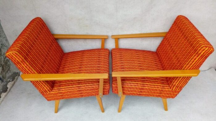 armchairs by frantisek jirak for tatra 1960s set of 2 0440