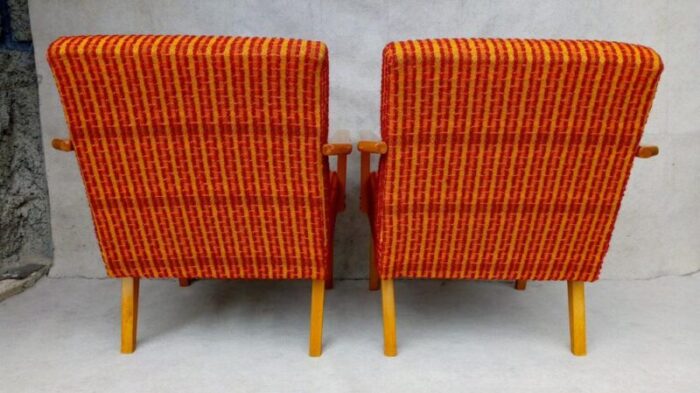 armchairs by frantisek jirak for tatra 1960s set of 2 5182