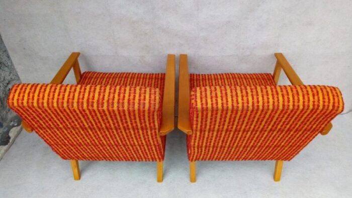 armchairs by frantisek jirak for tatra 1960s set of 2 8757