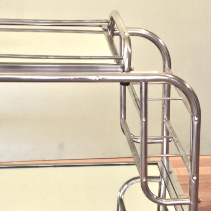 art deco french bar trolley 1940s 9231