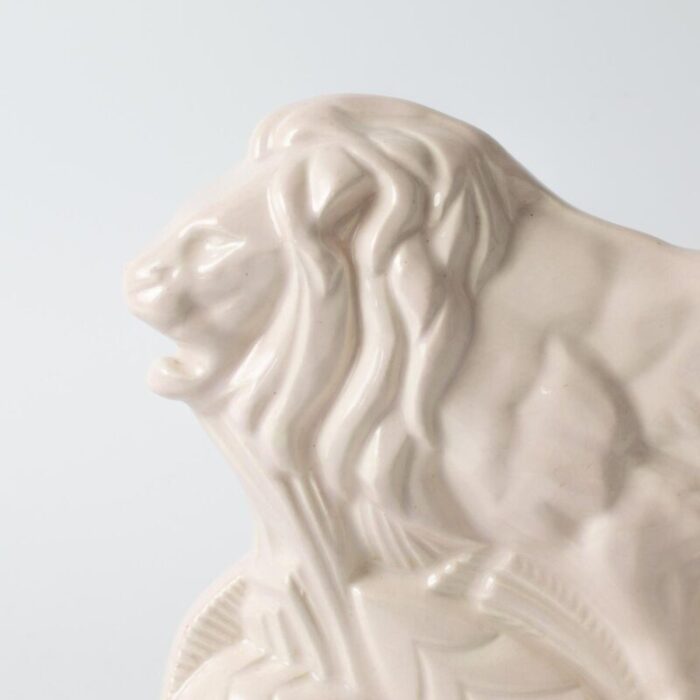 art deco lion from saint clement 1930s 3