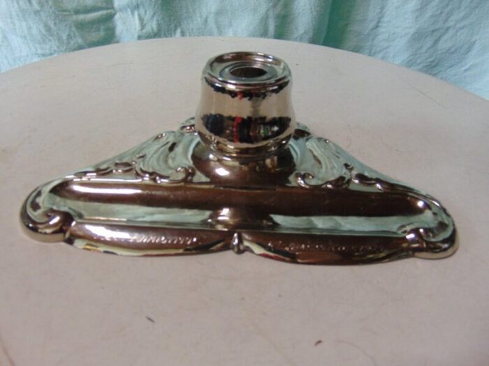 art deco nickel plated inkwell from comrades 1934 1