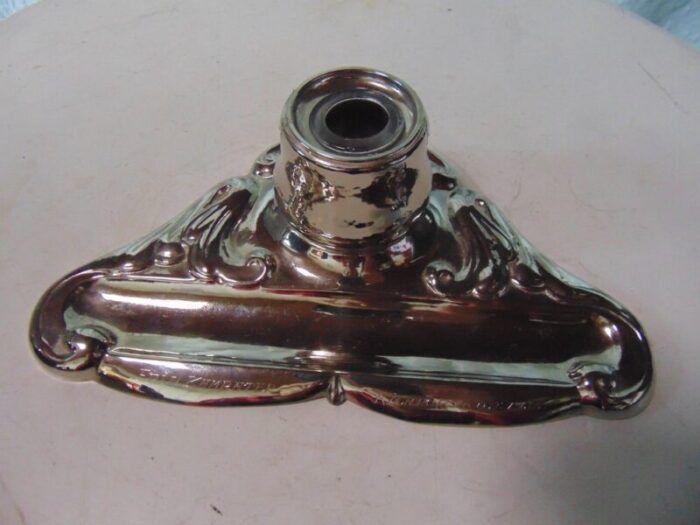 art deco nickel plated inkwell from comrades 1934 2