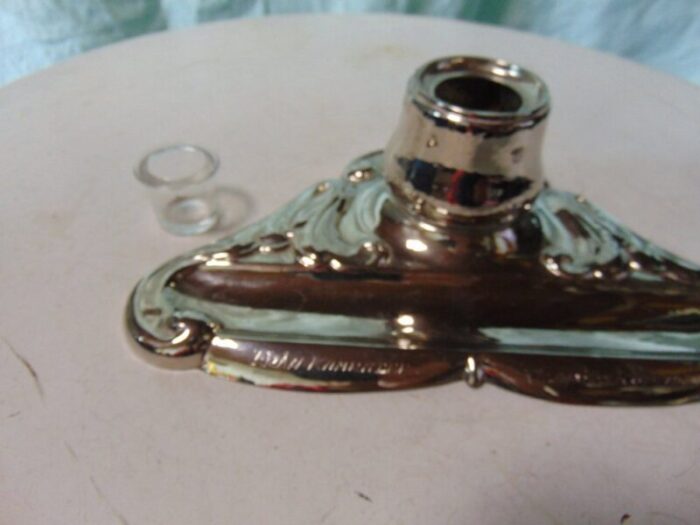 art deco nickel plated inkwell from comrades 1934 3