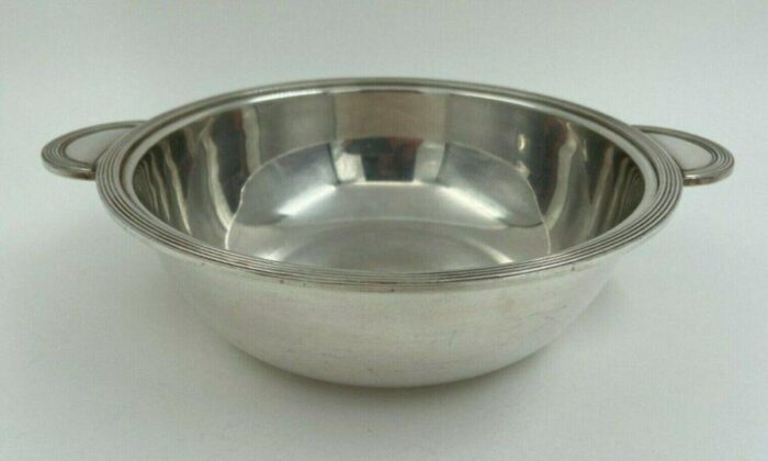 art deco silver plated metal tureen from christofle 10