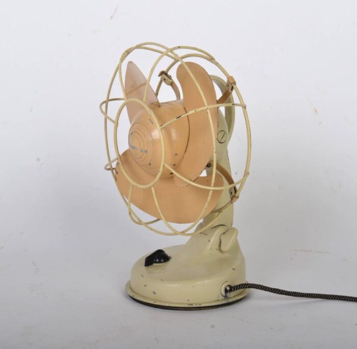 art deco table fan from aeg 1930s 0900