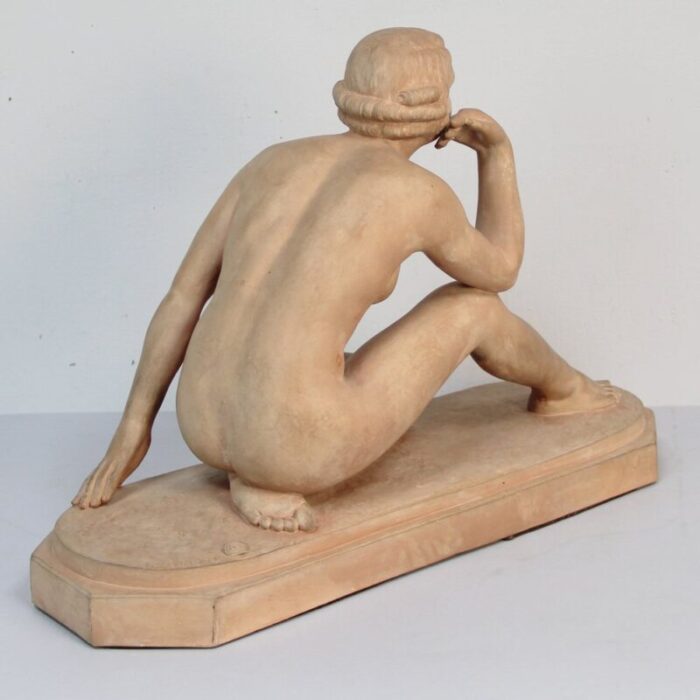 art deco terracotta sculpture by lucien alliots 2