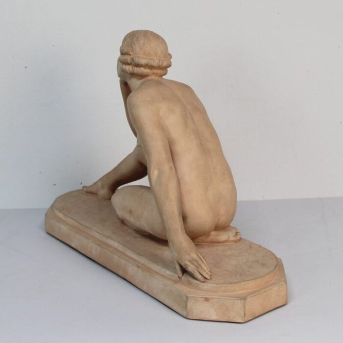 art deco terracotta sculpture by lucien alliots 7