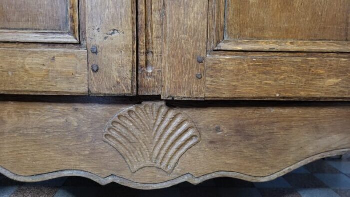 art nouveau oak dresser 1900s 4367