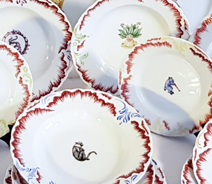 baroque small plates from lithian ricci set of 2 3