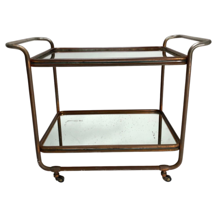 bauhaus bar trolley by luigi brusotti 1941 1936