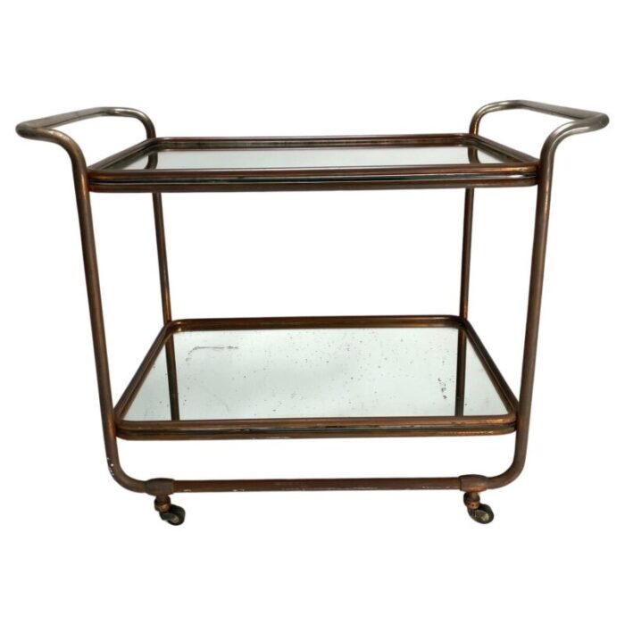 bauhaus bar trolley by luigi brusotti 1941 7221