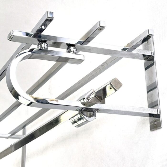 bauhaus chrome wall rack 1 1