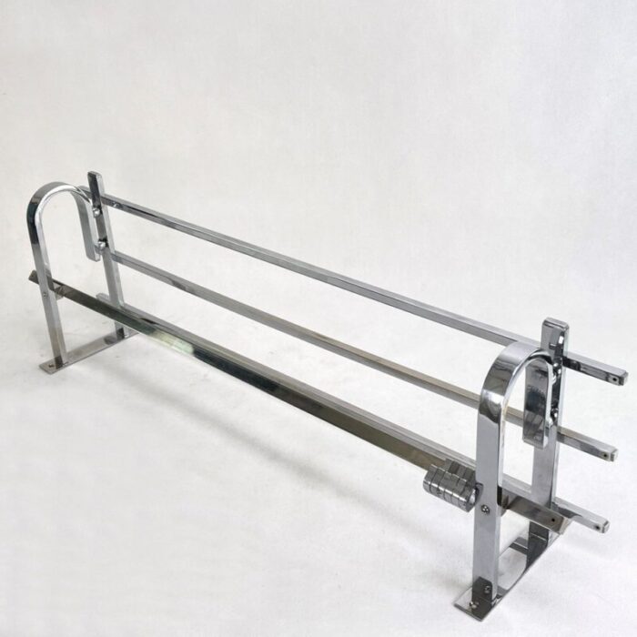 bauhaus chrome wall rack 3 1