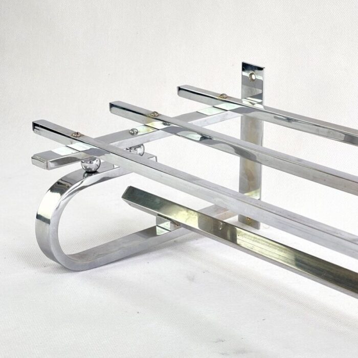 bauhaus chrome wall rack 4 1